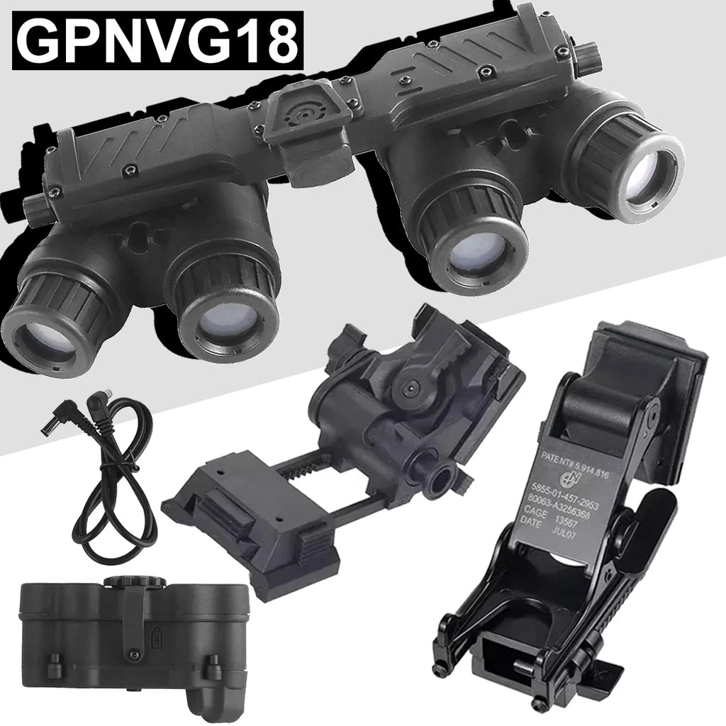 Tactical GPNVG18 L4G24 GPNVG 18 Night Vision Goggle PVS-14 NVG Mount Nylon Goggle Adapter NVG DUMMY Model Helmet Accessories
