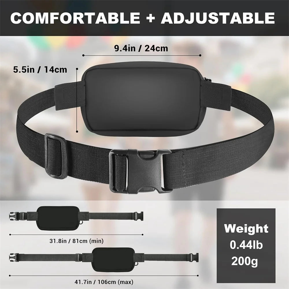 Concealed Carry Gun Bag Pistol Handgun Waist Holder Pouch Tactical EDC Fanny Pack with Gun Holster Universal Shoulder Gun Bag