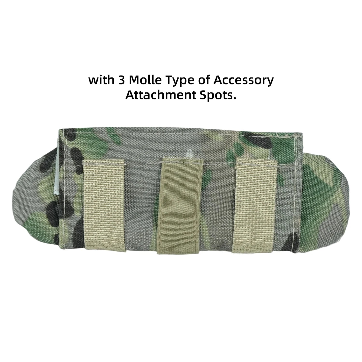 BOOIU Tactical Shoulder Pad Comfort Cushion Mesh Padded Oxford Cloth Tactical Vest Strap For FCPC JPC Hiking Backpack Strap Pad