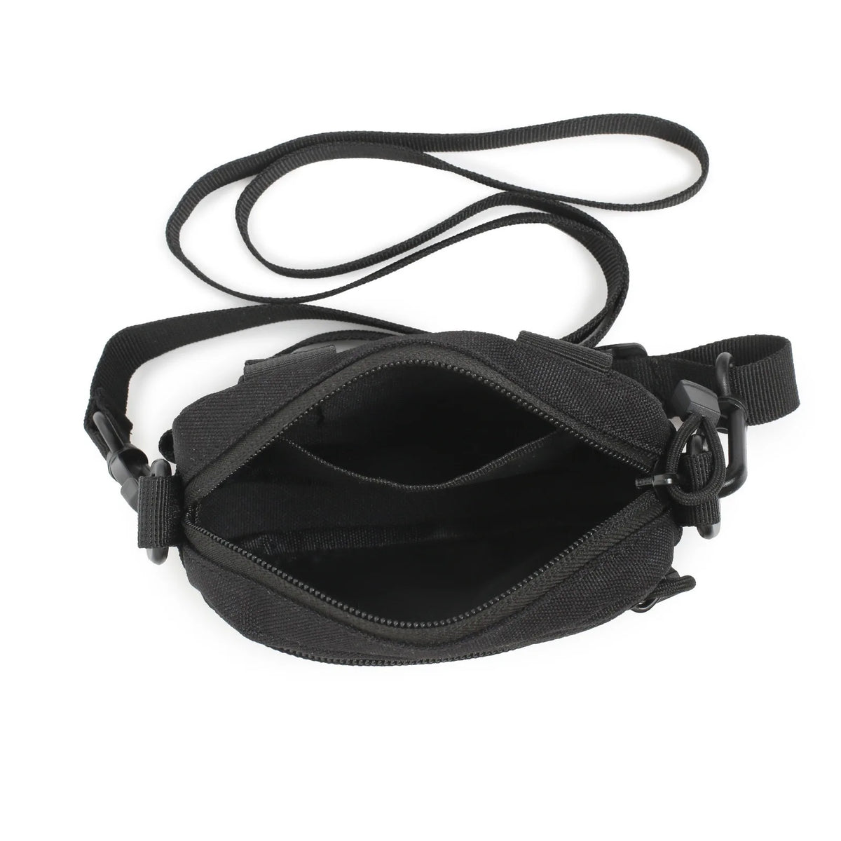Compact Tactical Crossbody EDC Pouch 600D Nylon Molle Waist Pack Shoulder Bag Organizer for Daily Essentials & Gadgets