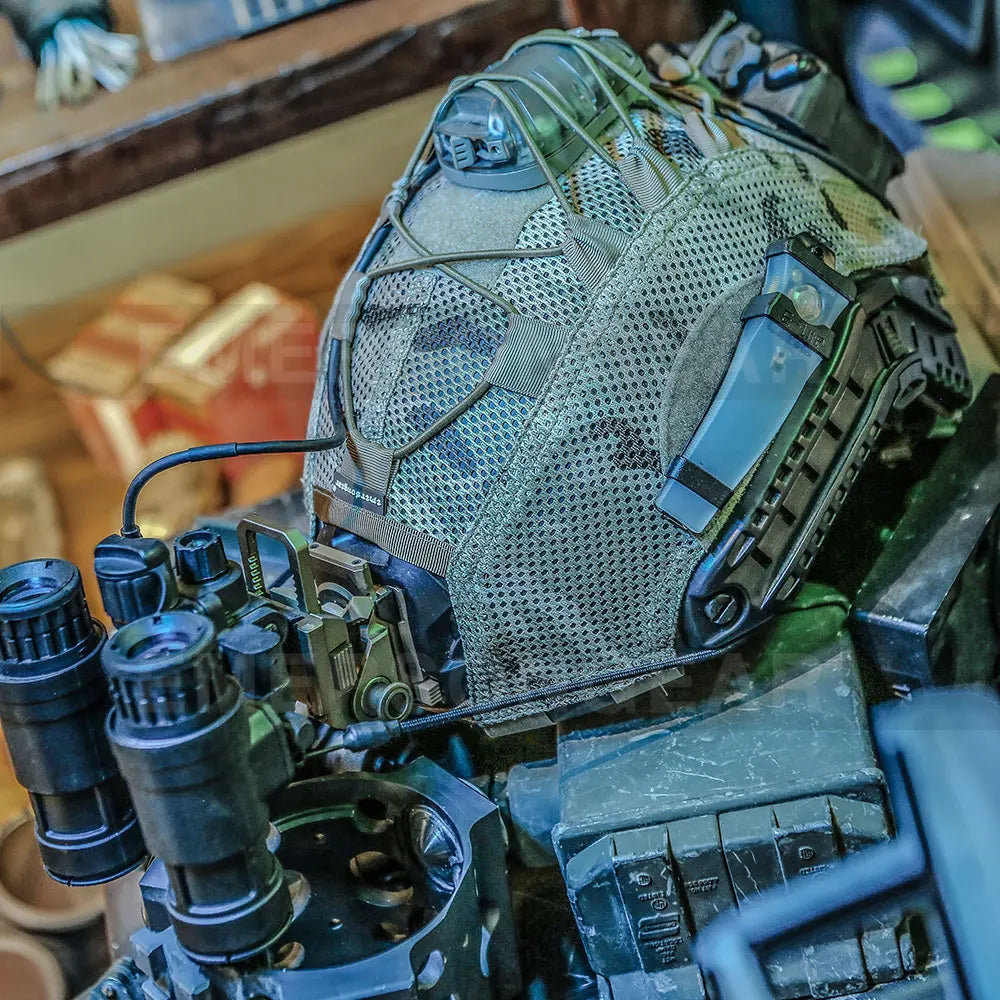 Emersongear For AG Style OPS-CORE FAST Helmet Cover Hunting Paintball Hiking Combat Camouflage Nylon Tactical EM9560 11.11 Sales