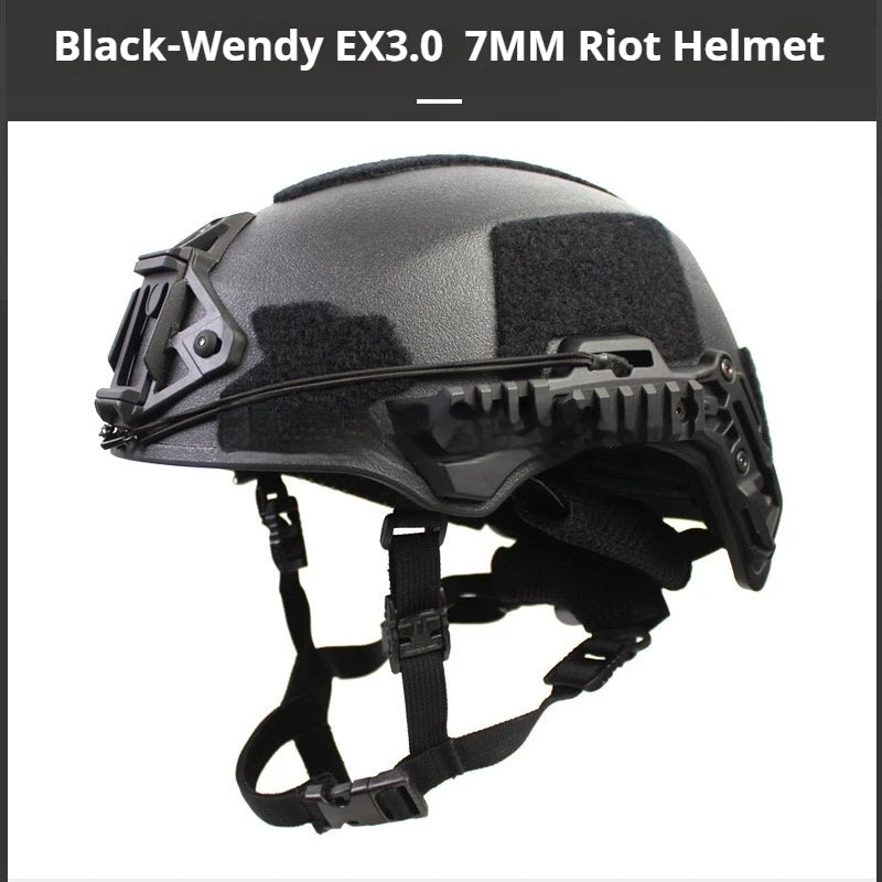 Wendy Helmet 3.0 Airsoft Tactical ABS Safety Helmet Adjustable 57-63cm for CS Paintball Outdoor Hunting Sports Gear