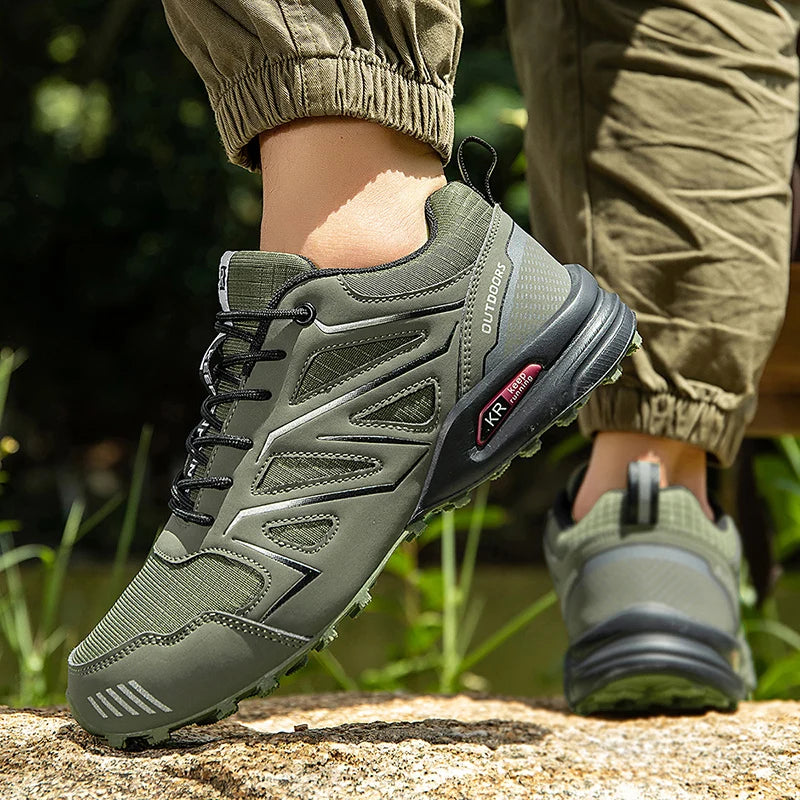 Men's Hiking Shoes Waterproof Hiking Camping Training Hunting Tactical Boots All-terrain Outdoor Sports Shoes Cycling Shoes