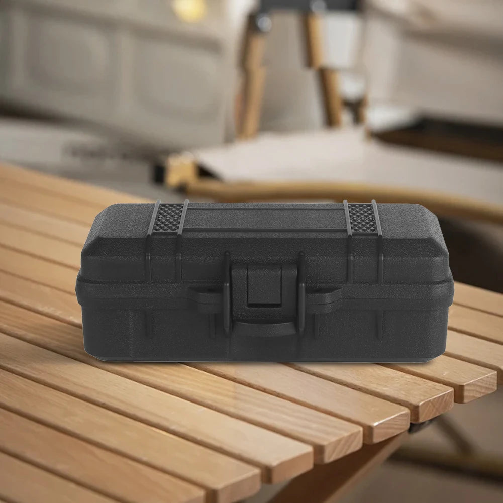 Survival Storage Container with Sponge Sealed Shock Absorption Box Dustproof Safety Protective Tool Case Outdoor Accessories