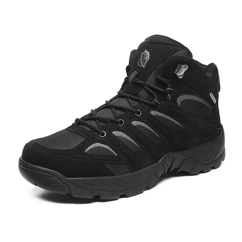 Climbing Boots 2025 New Luxury Boots Outdoor Military Boots, Hiking Shoes Winter Anti Slip Men's Desert Boots and Hiking Boots