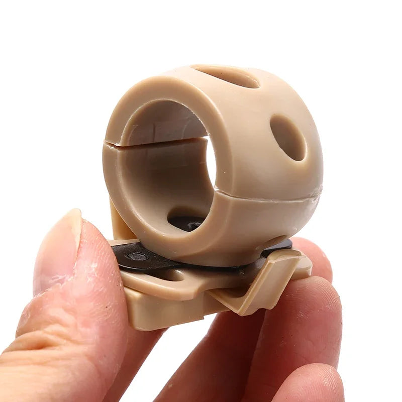 1pcs 25mm helmet with special lighting flashlight support Tactical Helmet clamp adapter