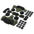 VULPO Tactical Helmet Gen4 Memory Foam Pad Airsoft Paintball Helmet Protective Pads Internal Mat For Wendy Fast MICH ACH Helmet