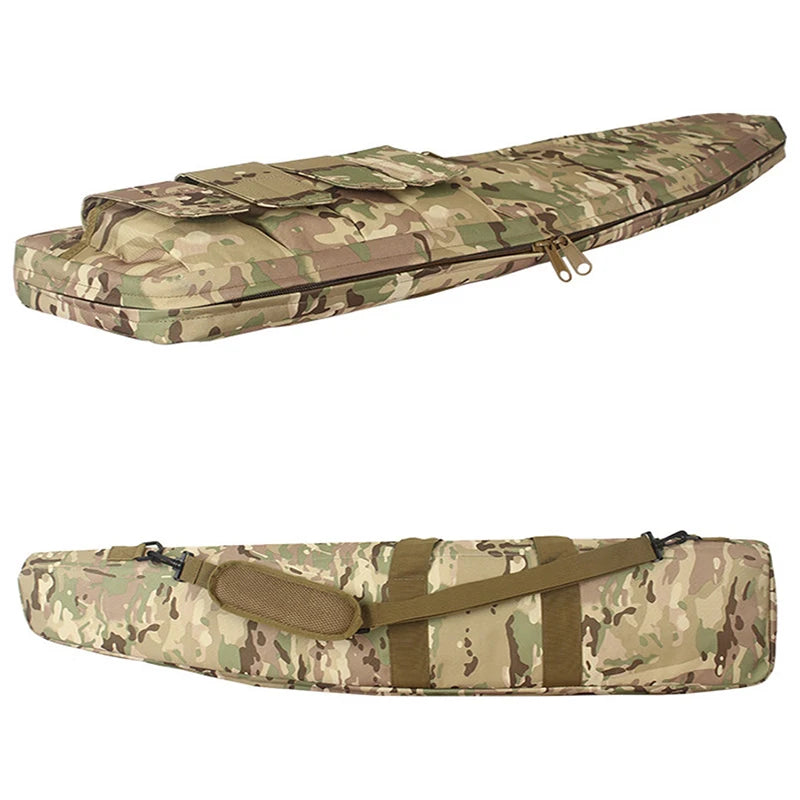 Waterproof Tactical Heavy Duty Gear 120CM Long Gun Bag Airsoft Hunting Foam Rubber Sniper Rifle Scope Case Shoulder Bag