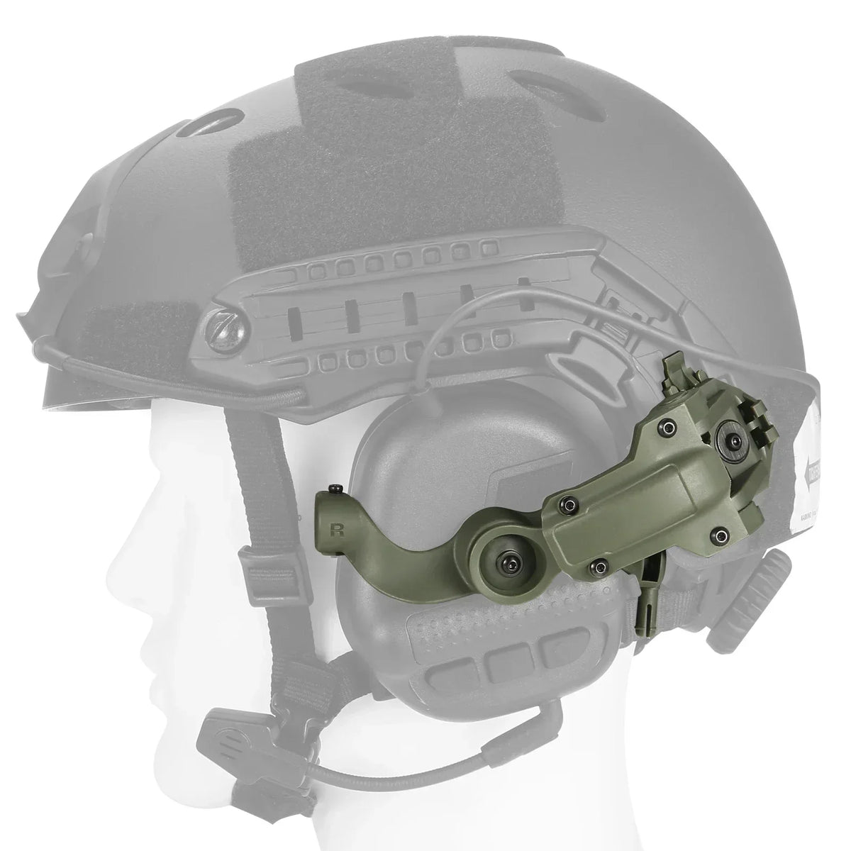 New Generation Tactical Headset Hunting Shooting Noise Cancelling Headphones for FAST Helmet Wendy ARC Headset