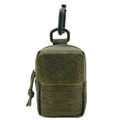 Tactical Mini MOLLE Pouch Compact Utility EDC Battery Cigarette Case Card Slot Waist Bags For Hunting Trekking Running Camping