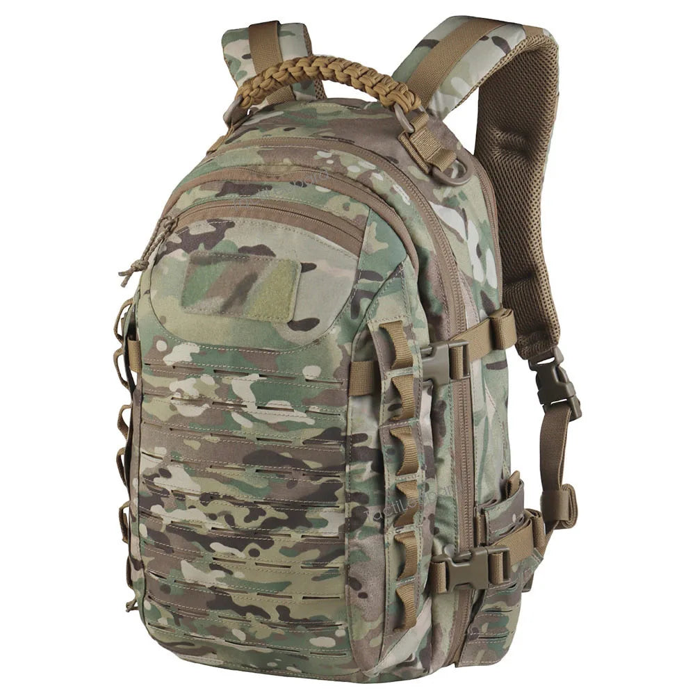 Outdoor Comfort Heavy Duty Backpack DE MK2 Tactical Multifunctional 25L Large-capacity Bag Assault Molle Pack Mission Knapsack