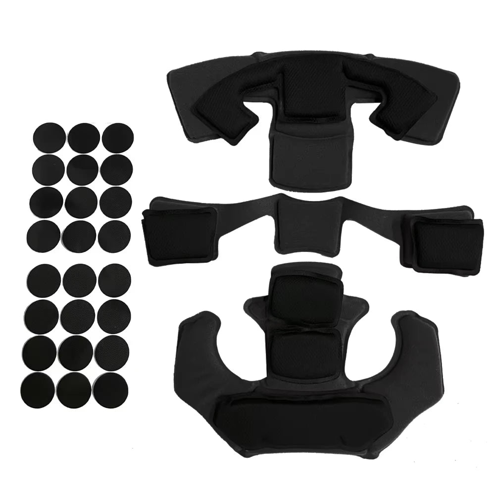 Tactical Helmet Pads - Universal Airsoft Outdoor Internal Memory Foam Pad Compatible for ACH/MICH/EXF Helmets