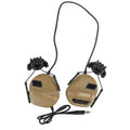 CS Tactical Gen5 Headsets Combat Airsoft Communication Headset Paintball Hunting Shooting Headphone for 19-21 Mm Helmet Rails