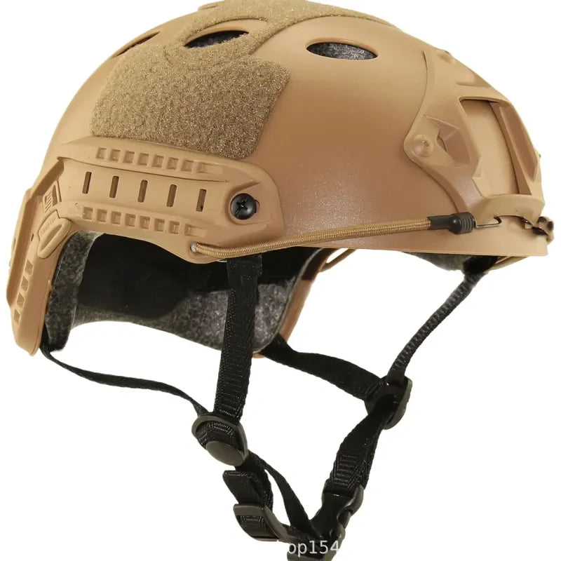 Tactical Helmet for Airsoft Paintball Military Training – Compatible with Team Wendy QRC Ops-Core FAST MT | Lightweight