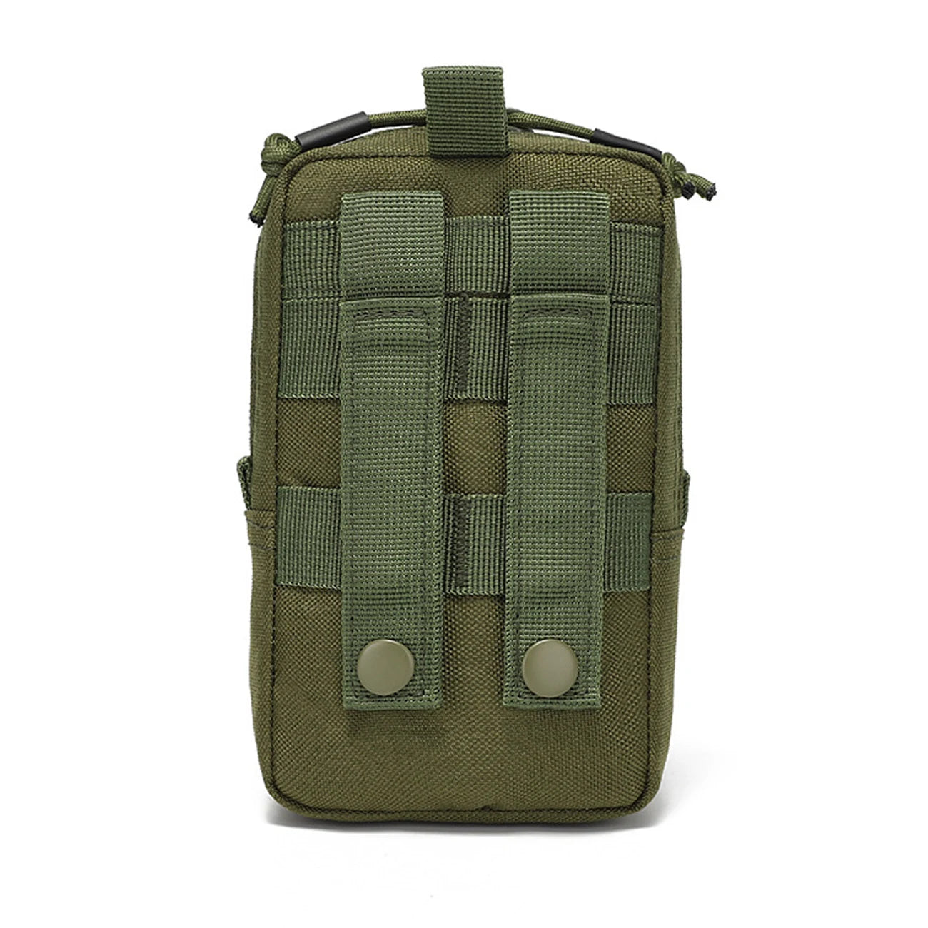 Double zipper quick opening design, metal snap fastener fixation, can be mounted on hunting vests, waistband storage bags