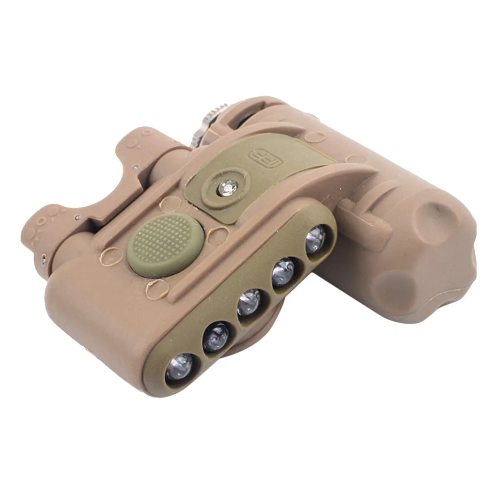 Hunting Cap Light Tactical Helmet Flashlight IFF Signal Lights Outdoor Illumination White Red LED Gen Lamp Light-CLEARANCE SALE