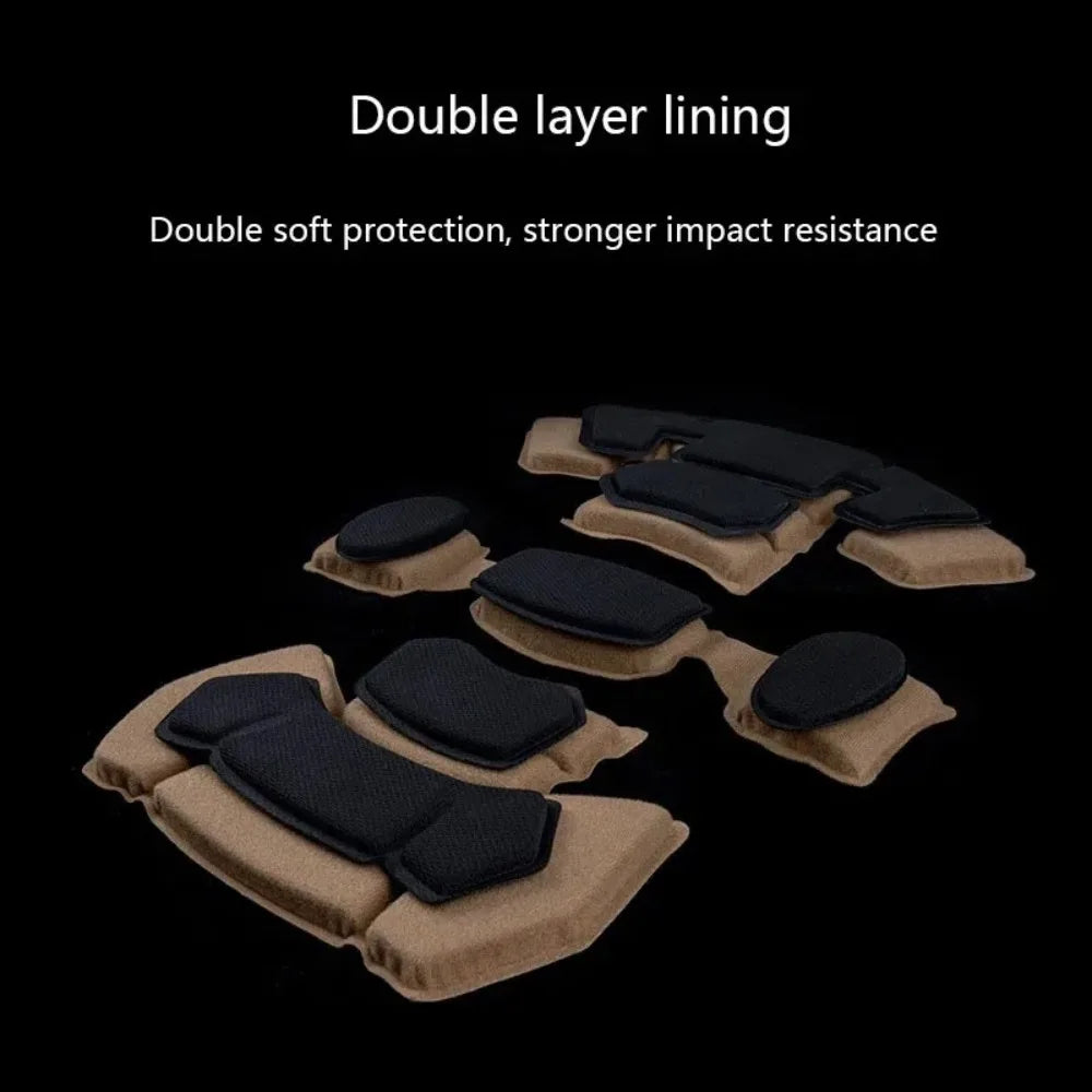 Tactical Airsoft Paintball Helmet Suspension System Protective Pads for Wendy 3.0 Fast MICH ACH Helmet Dial Liner Kit