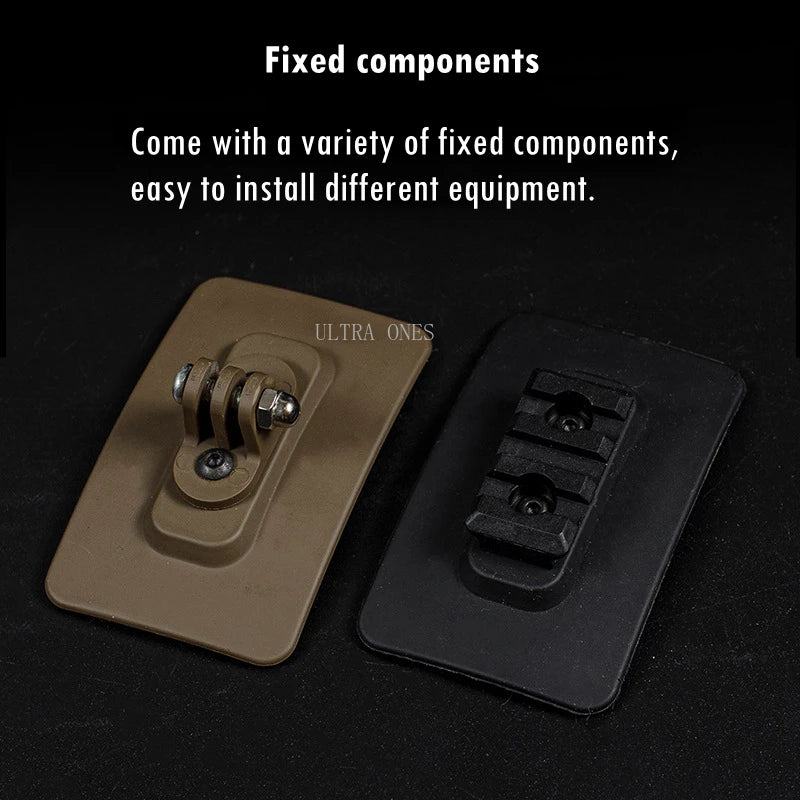Tactical Helmet Camera Adapter Flashlight Holder Cs Helmets Mounting Base Adapter Night Vision Device Mount Adapters