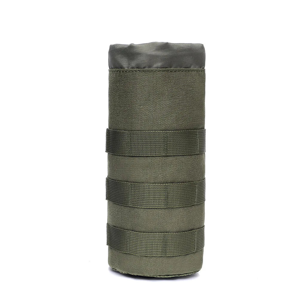 Outdoor Molle Water Bottle Bag Pouch Holder Travel Camping Hiking Cycling Fishing Hunting Water Bottle Kettle Carrier