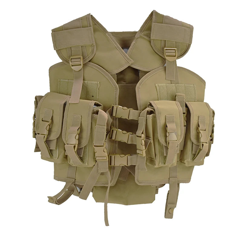 Tactical Equipment Armor Vest Tactical Hunting Airsoft Camouflage Vest with Water Bag Sport Vest