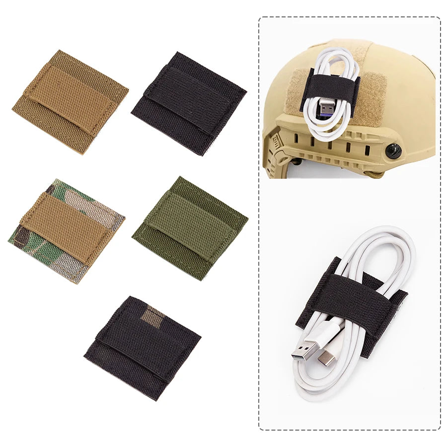 Multi functional cable organizer Magic Sticky data cable headphone cable storage buckle portable adhesive strap