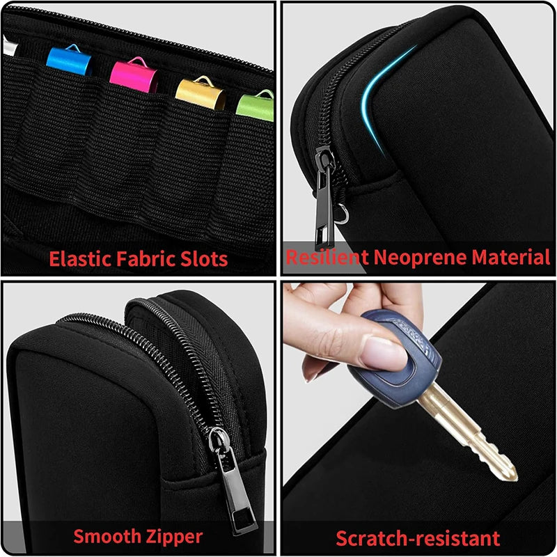 10 20 Slots USB Flash Drive Case With Labels Thumb Drive Holder Case USB Organizer Storage Bag Organizer For USB Memory Stick