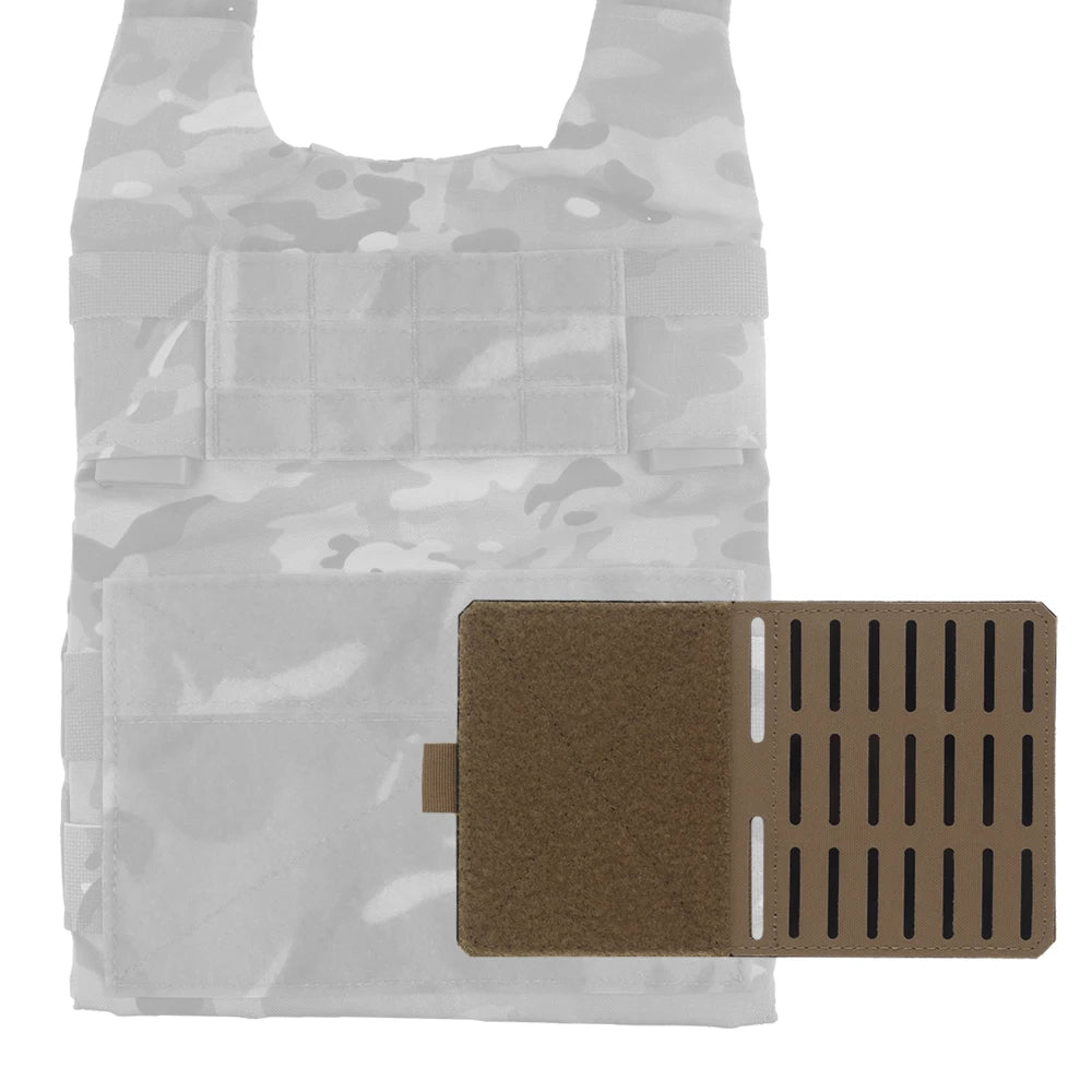 OPHIDIANTAC Molle Board hanger extension panel with paste for vest chest equipped with airsoft gun paintball equipment