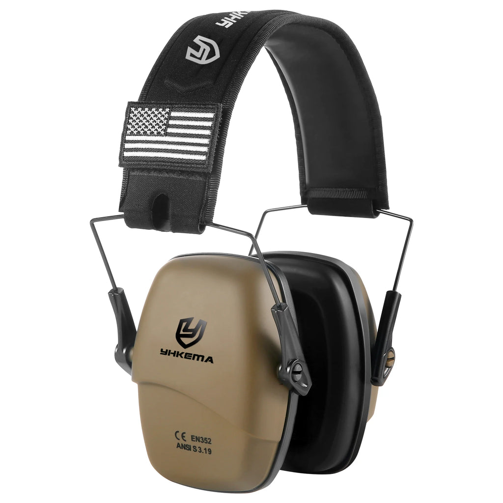 YHKEMA Earmuffs Are Used to Protect The Anti-noise Pickup Hearing Protector With a Foldable Earmuffs With A Shell