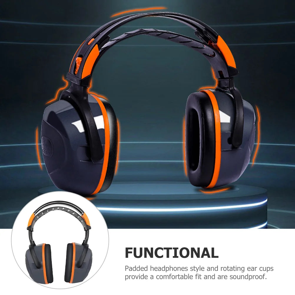 Noise Cancelling Headphone for Adults Ear Headphone Shooting Construction Work Hearing Range Buds Device Muffs