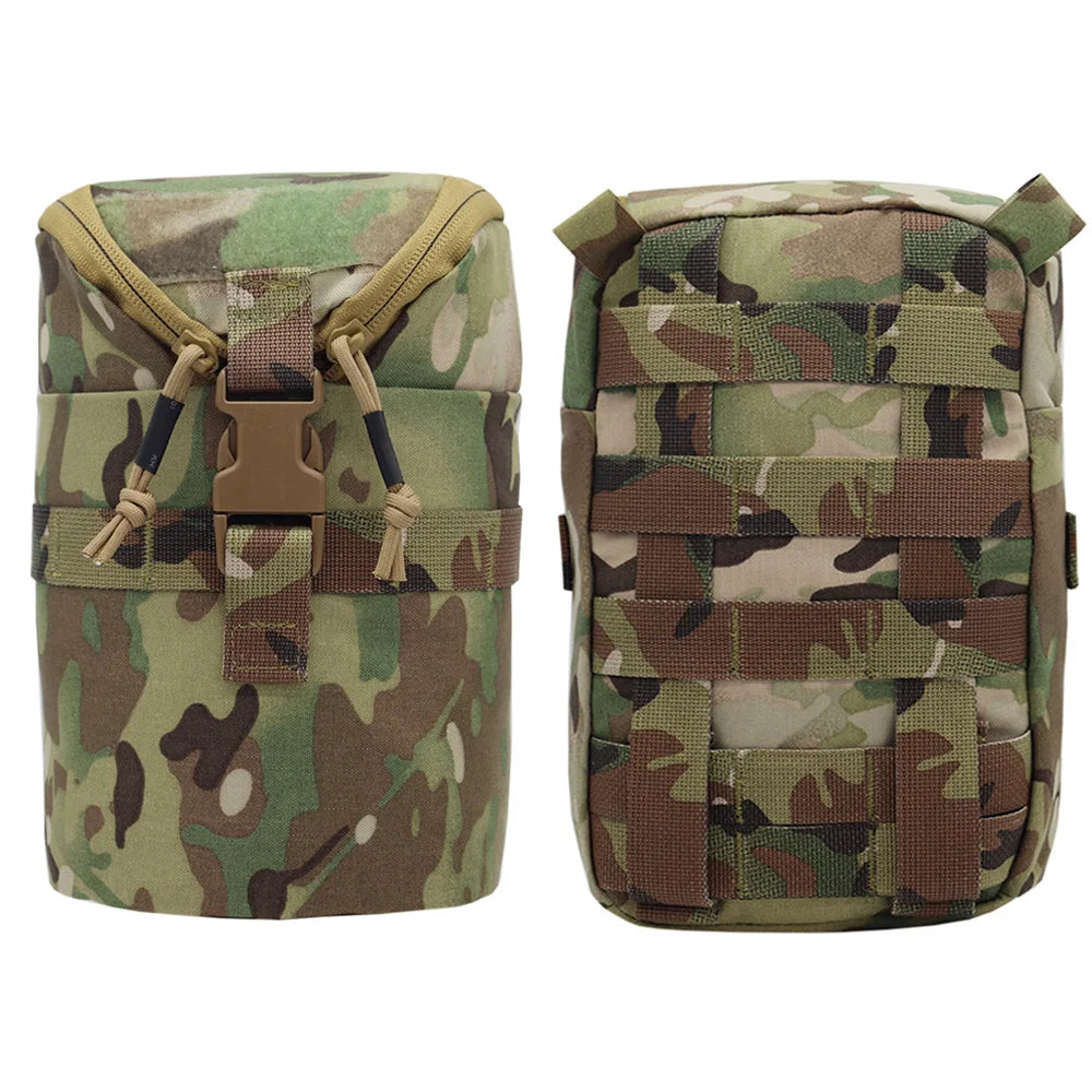 Tactical Molle Pouch Storage Bag Side Accessory Pack Waterproof Sundries Pouch EDC Tool Organize Bag Hunting Bag