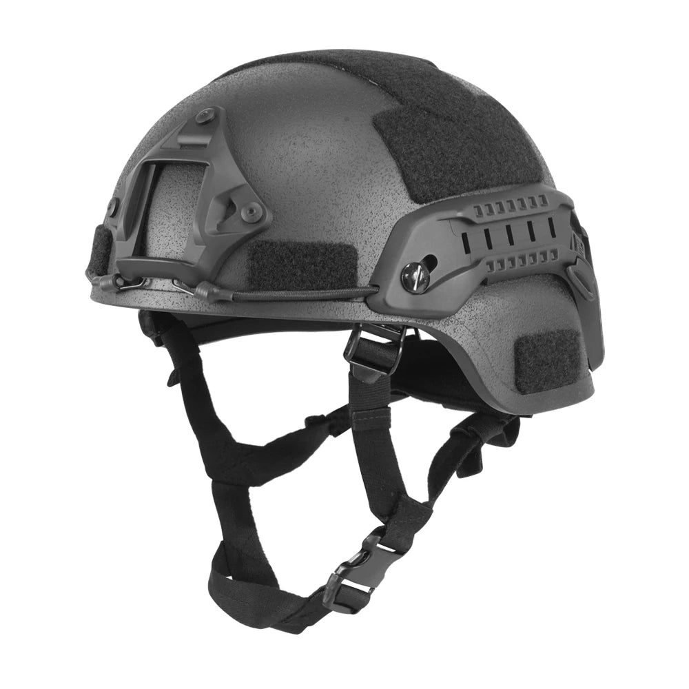 BOOIU Tactical Helmet MICH2000 ABS MH High Cut 53-55CM Airsoft Helmet Hunting Outdoor Sports CS Protect Equipment Gear