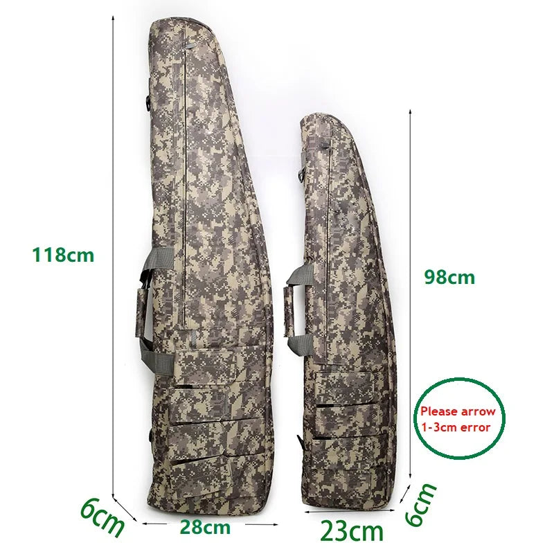 100cm 120cm Tactical Hunting Bag Airsoft Shooting Rifle Gun Case Cs Game Paintball Gun Carry Protection Bags With Pouch