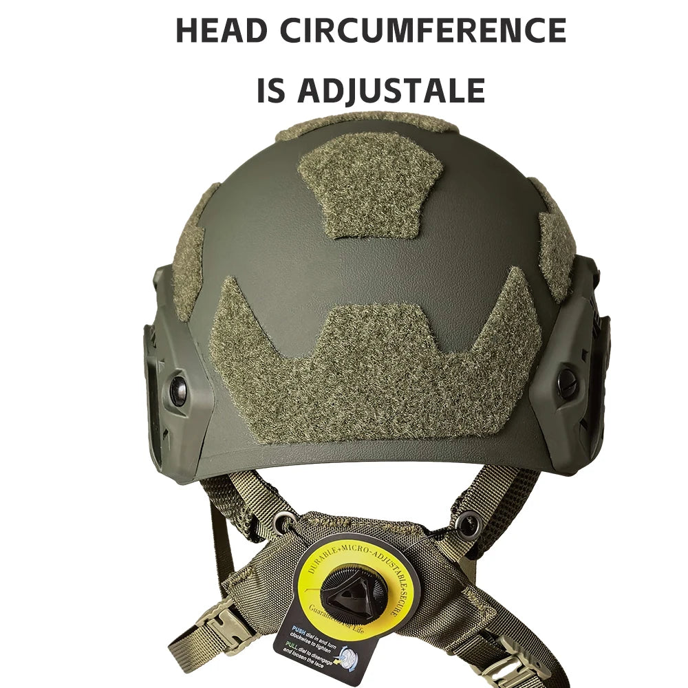 FAST Tactical Helmet Lightweight with Wendy Suspension System for Outdoor Activities Training Safety Riot And Rapid Protection