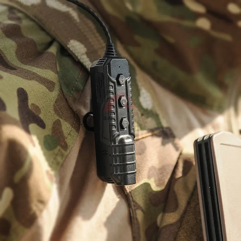 FCS-TACTICAL New Generation AMP Tactical Headset Buletooth Wrieless AUX Adapter with Stereo Sound