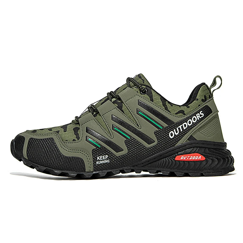 New Men Outdoor Hiking Shoes Non-Slip Wear-Resistant Breathable Hiking Training Training Tactical Hunting Boots Men