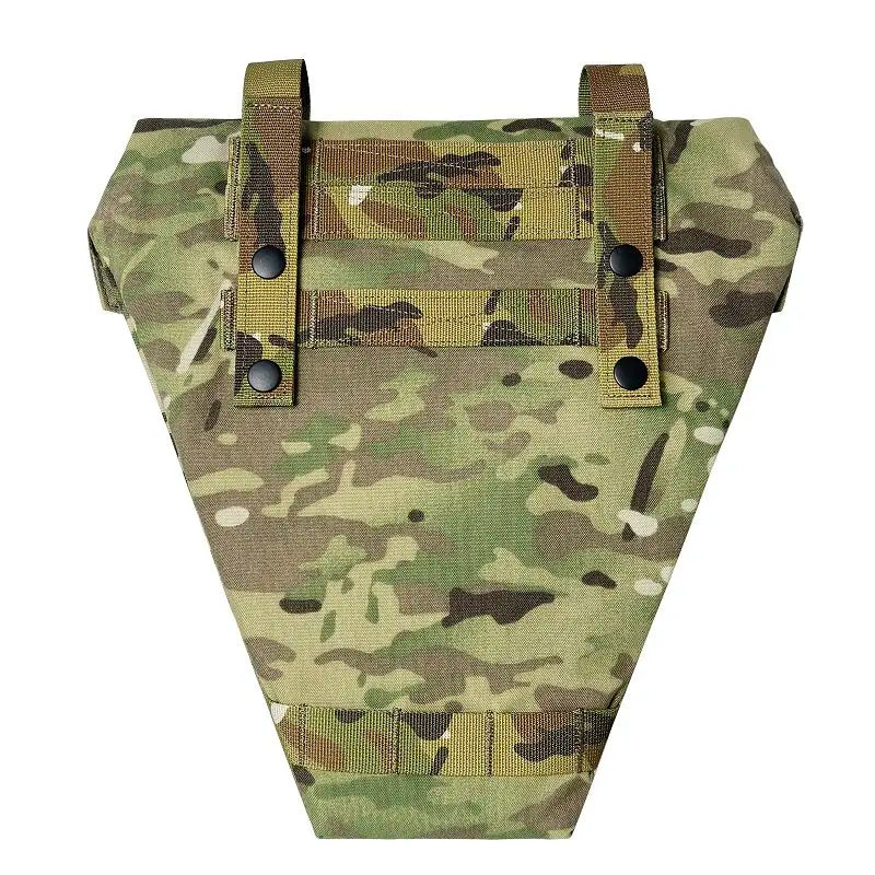 NIJ IIIA Tactical Ballistic Groin Guard Protector Armor Plate-Multi-Purpose for Vest Outdoor Protective Combat & Airsoft