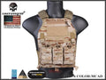 Emersongear 419PLate Carrier tactical Vest outdoor shooting Molle Combat 419 Vest WG MCAD