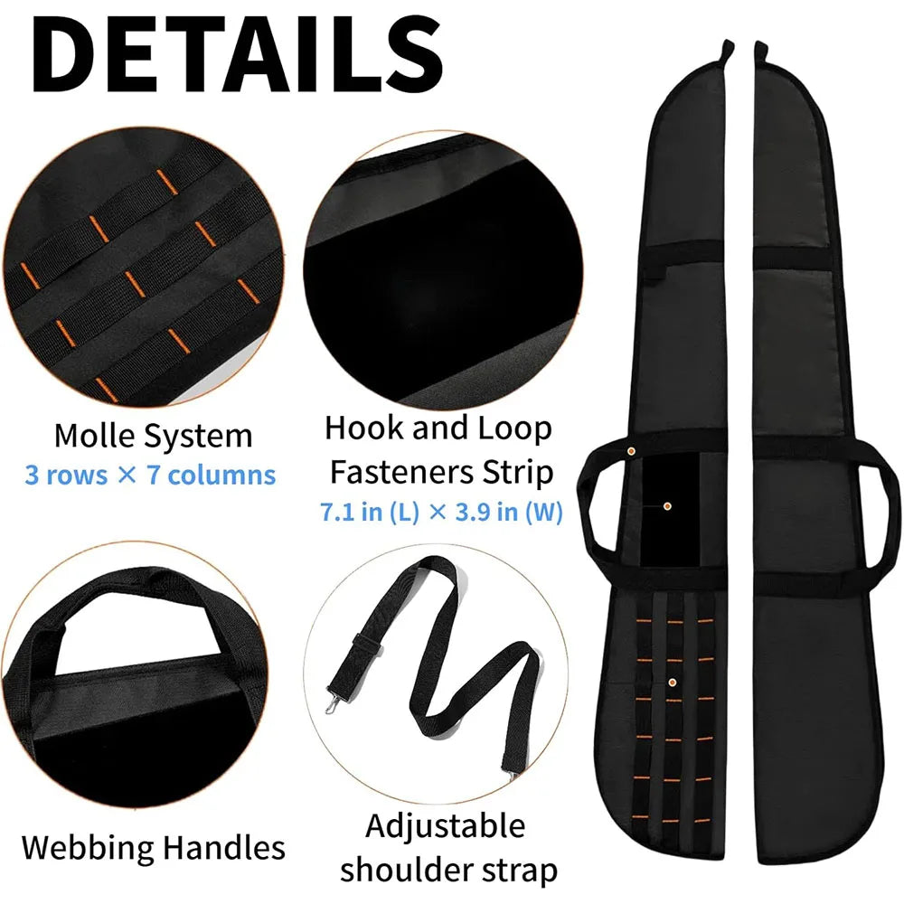 Soft Gun Case for Rifle Bag 130cm Molle Shotgun Sling Backpack Hunting Rifle Cover Long Weapons Transport Case Airsoft Bag