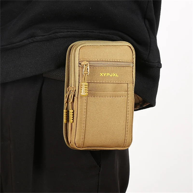 Molle Pouch Mobile Phone Waist Bag Portable Outdoor Wearing Belt Waist Bags Waist Pack Utility Tool Pouch Hunting Bags