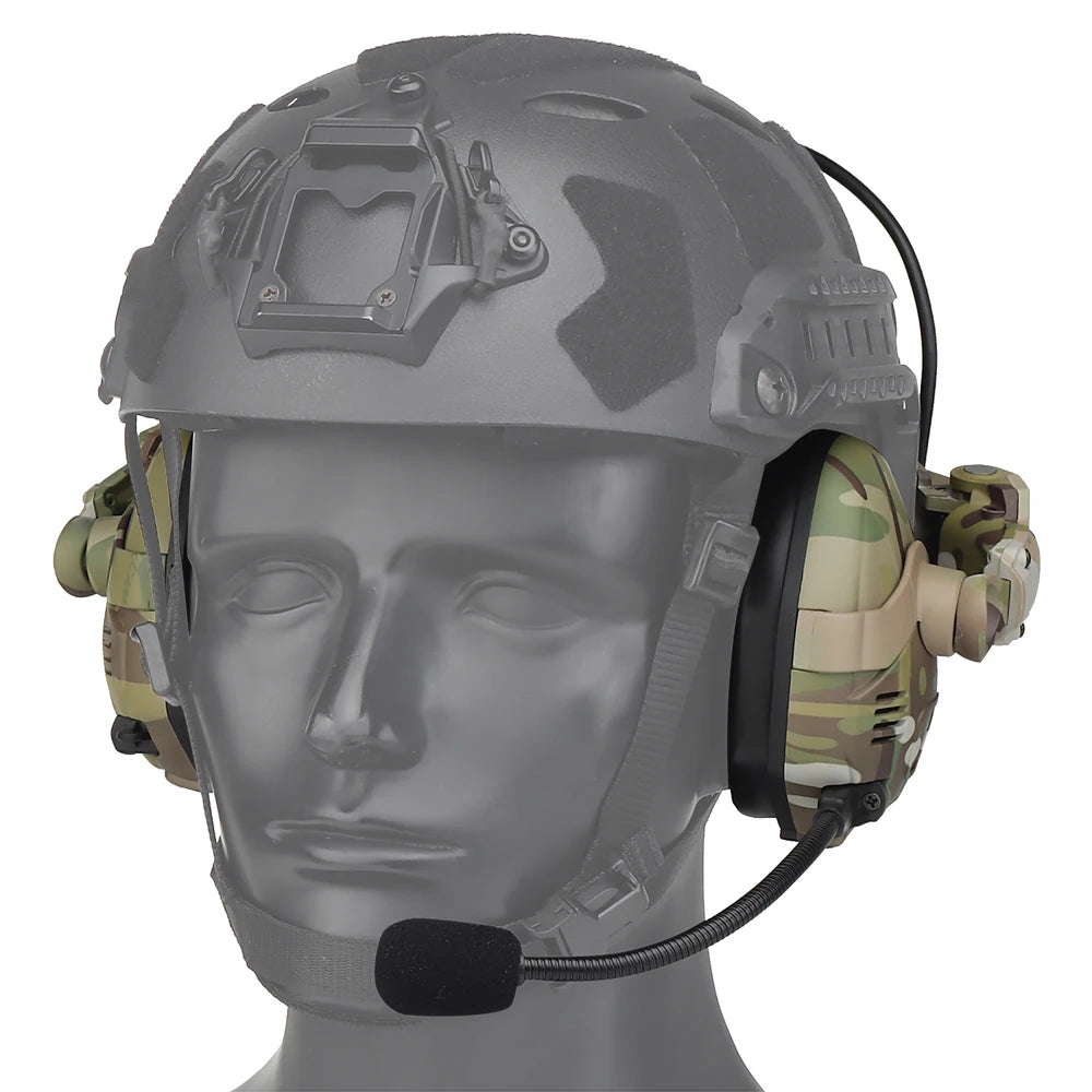 Bluetooth Electronic Anti-noise Shooting Headset Tactical Hunting Noise Reduction Protection Earmuffs Wireless BT Headphones
