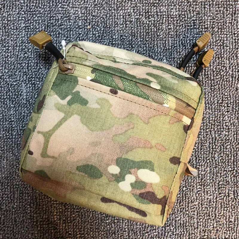 Airsoft GP Pouch Tactical EDC MOLLE Small Square Dump Pouch Hunting Multicam Sundry Storage Waist Bag Accessory
