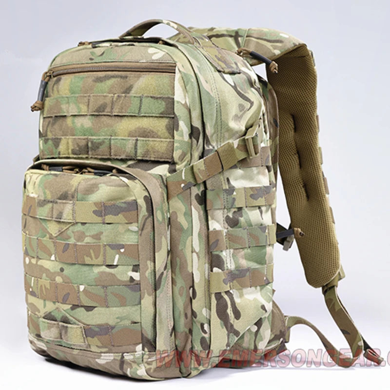 Backpack Tutank Pack 25L Camouflage Outdoor Mountaineering and Hiking Assault Bag Waterproof Tactical Wind Camouflage Backpack