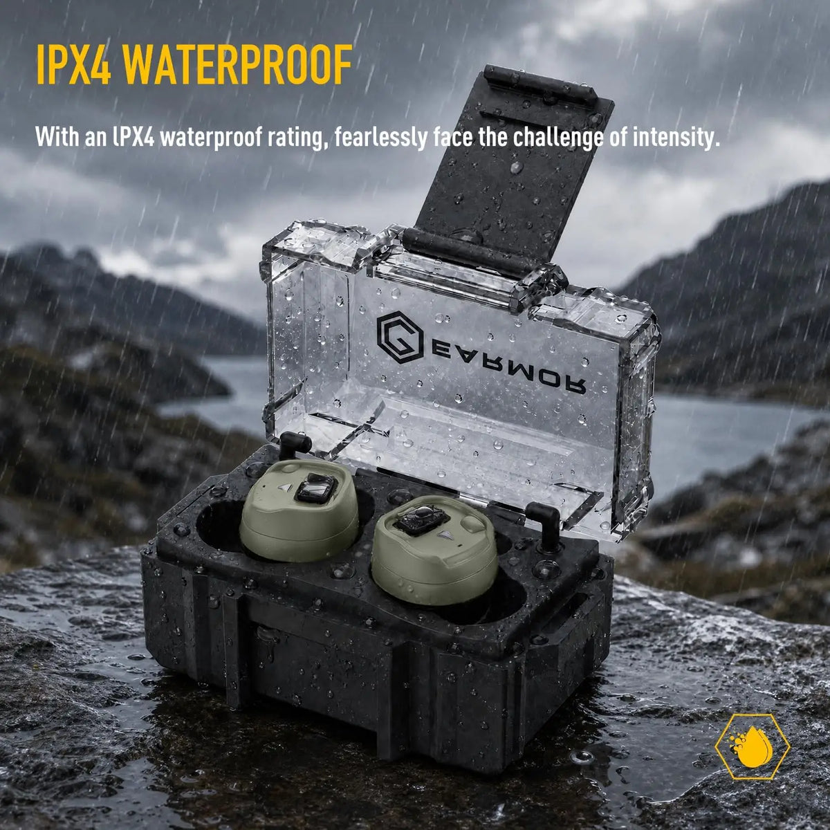 EARMOR M20T PRO Tactical Bluetooth Electronic Noise Canceling & Sound Amplification Earplugs, Shooting Ear Protection Earmuff