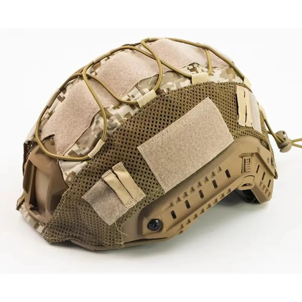Outdoor Camouflage Helmet Cover Elastic Rope Camouflage CS Russian Tactical Helmet Sports Helmet for Children