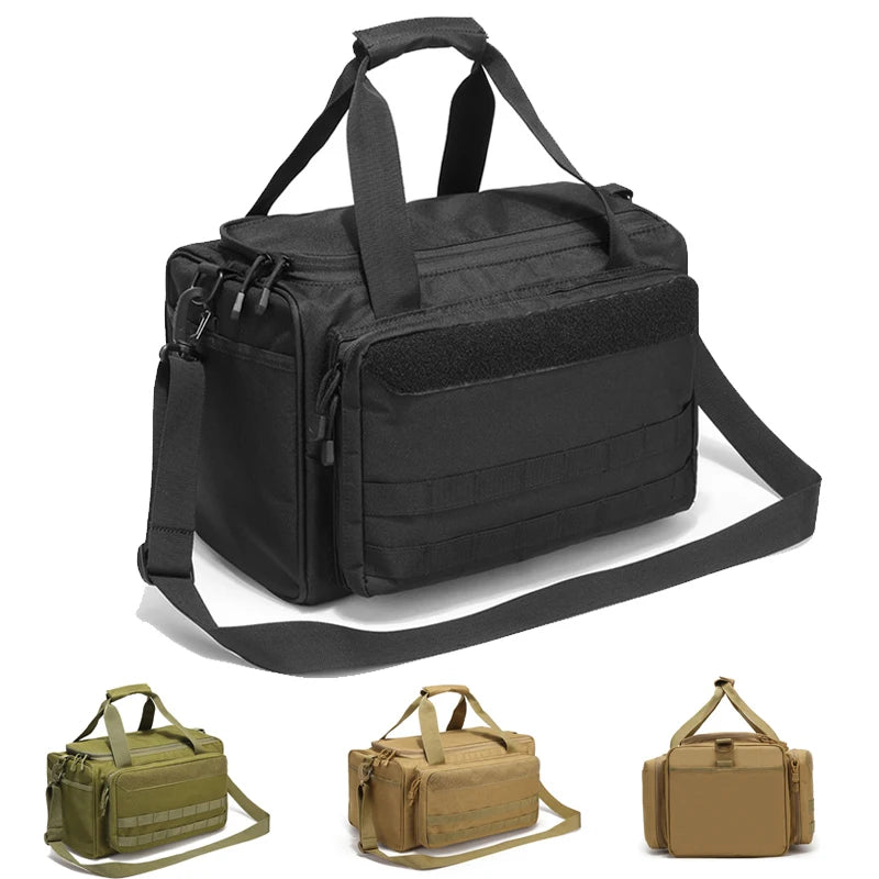 Pistol Gun Bag Molle System Pistol Gun Accessory Bag Sport Shoulder Bag Outdoor Hunting Tactical Storage Bag