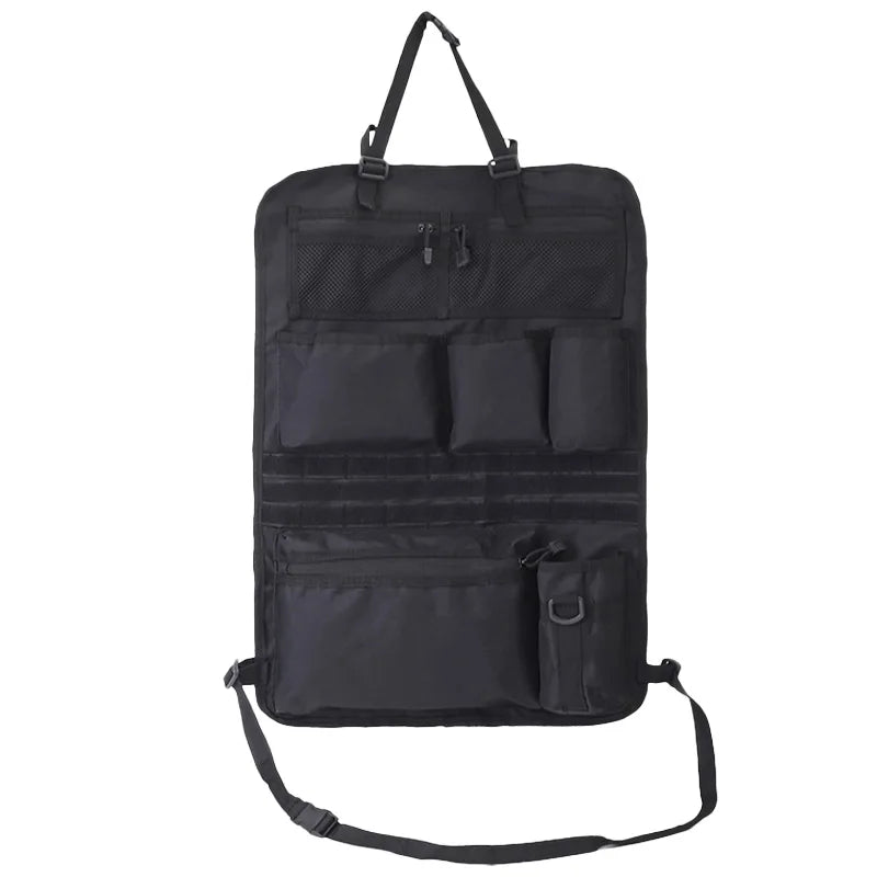 Multi Functional Car Organizer Camouflage Storage Hanging Bag Seat Backrest Storage Bag Interior Accessories 1 Piece