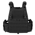 KRYDEX Tactical Modular Men's Vest MOLLE Heavy Duty SCARAB Plate Carrier Vest With Side Pouch For Airsoft Paintball Hunting