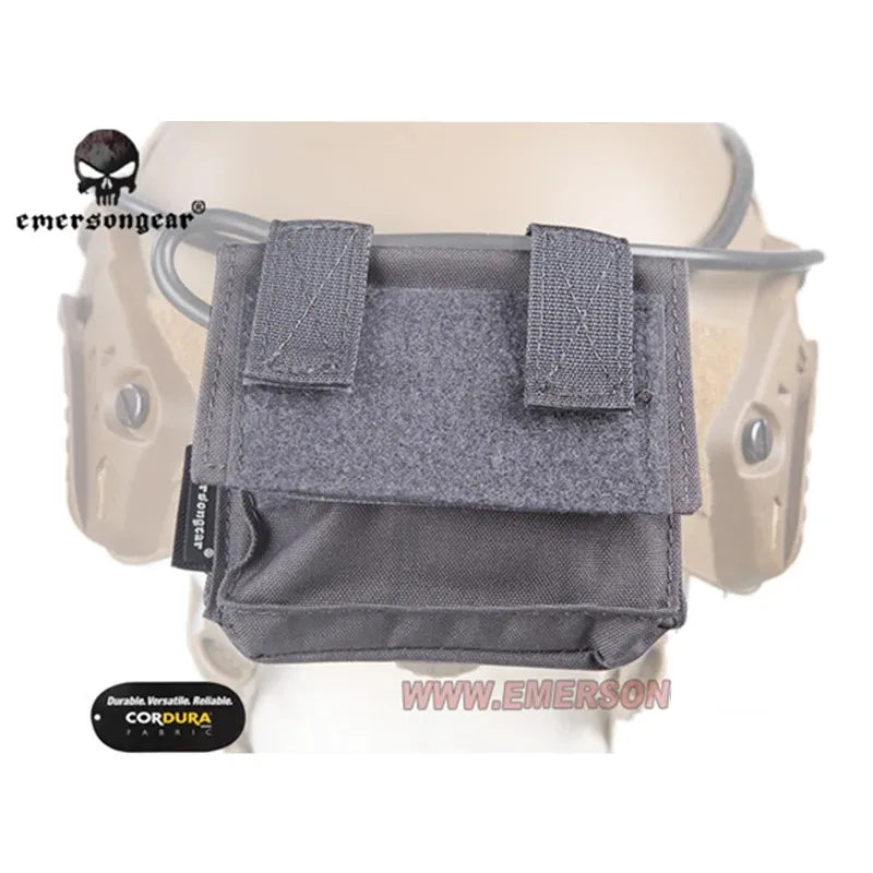 Emersongear Tactical Helmet Cover Removable Rear Pouch Counter Weight Bag Battery Balance Accessory Pouch Nylon