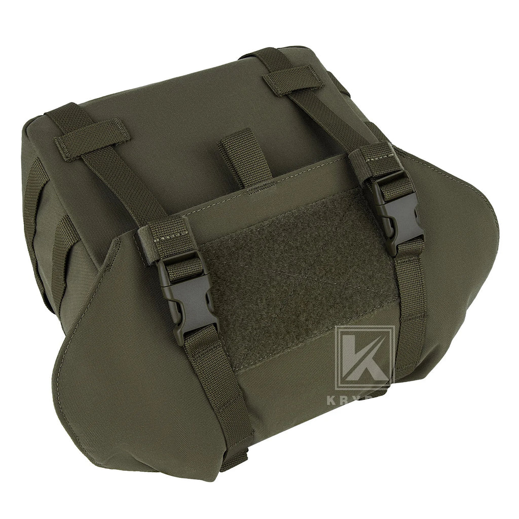 KRYDEX Tactical Jungle Butt Pouch MOLLE Waist Pack Suspender Bag for Hunting Hiking Bushcraft Camping Outdoor Range Gear