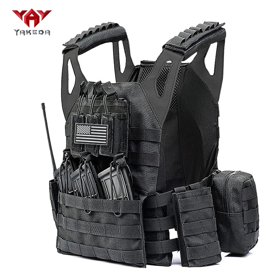 YAKEDA Adjustable Multifunctional Hunting Vest Suitable for Outdoor Activities